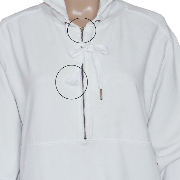 Lilly Pulitzer Lora Hoodie Top Long Sleeve Drawstring Sweatshirt S - Picture 11 of 11